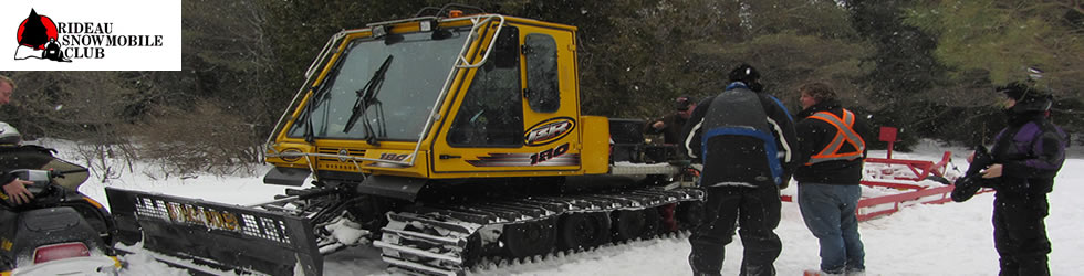 Welcome to the Rideau Snowmobile Club Website